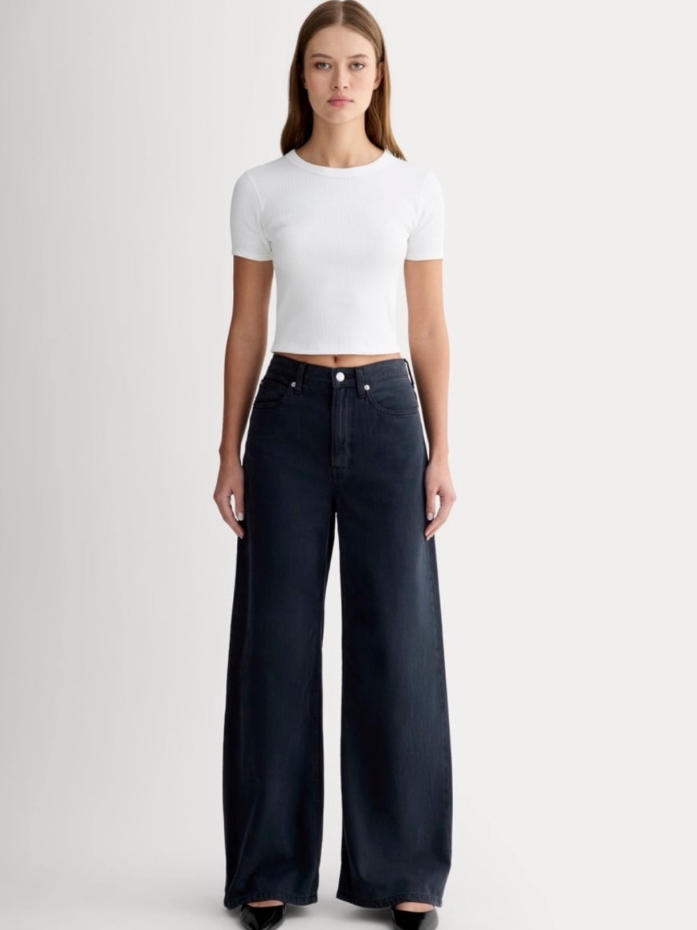 Everlane The Baggy Jean Black